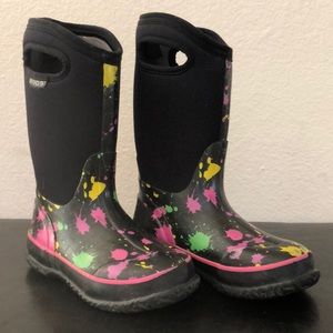 Bogs kids splatter paint size 1